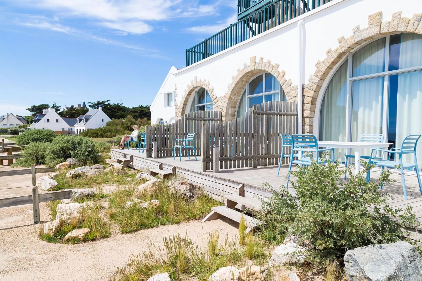 Résidence Valentin Plage 1-Terrasbalkon