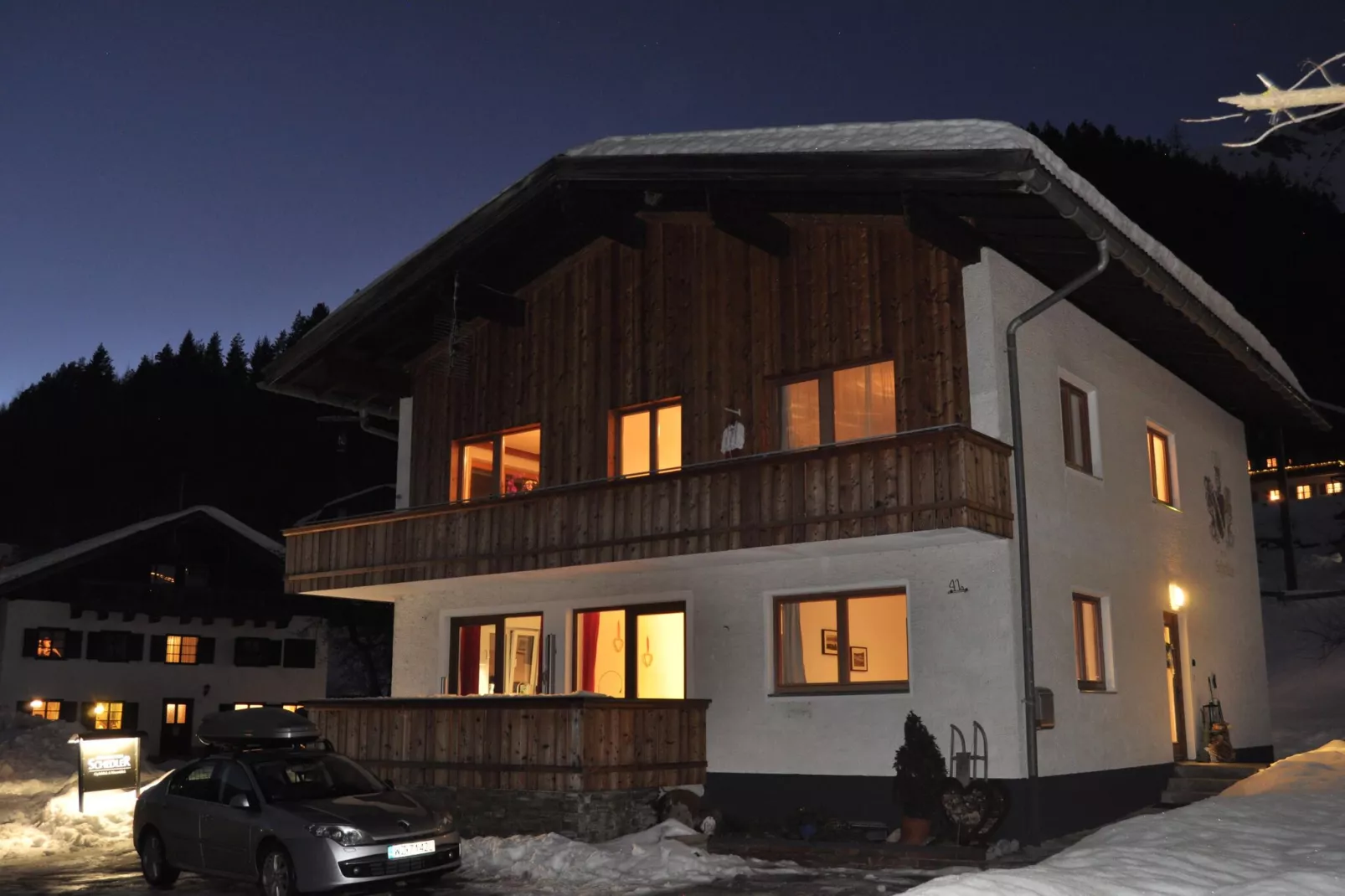 Haus Schedler - Wiesenblick-Exterieur winter