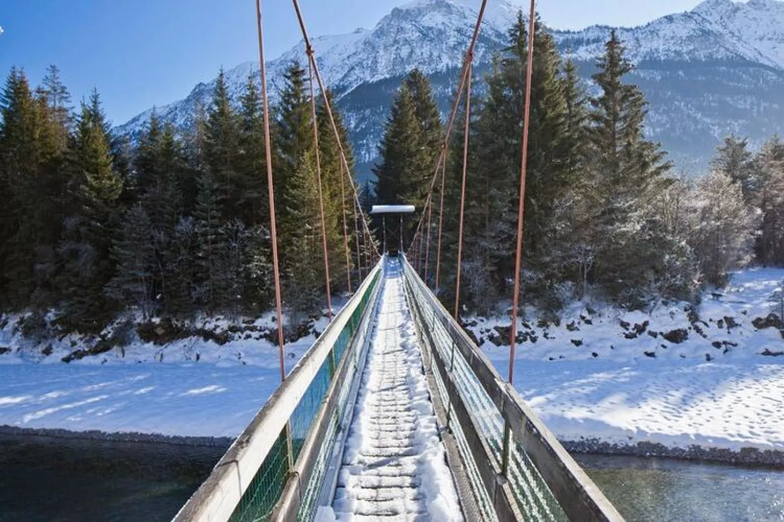 Haus Schedler - Wiesenblick-Gebied winter 5km