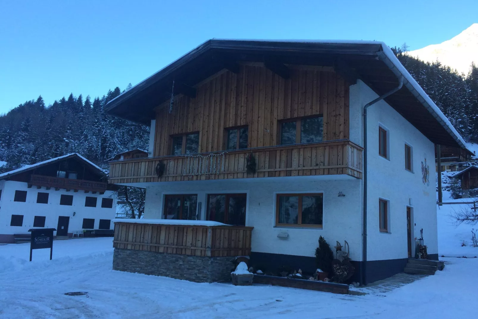 Haus Schedler - Gipfelblick-Exterieur winter