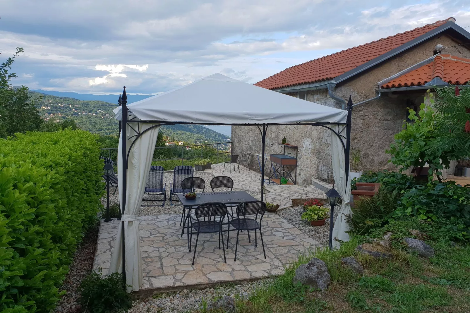 Holiday home Milica - Lovran Dobrec - ca 80 qm für 4 Pers-Buitenlucht