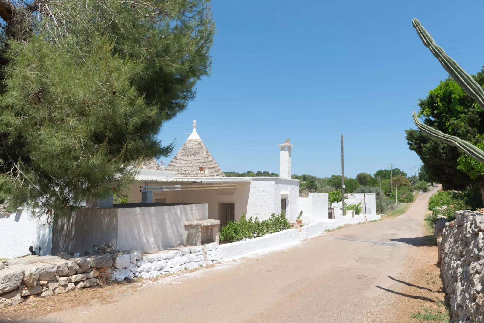 Trulli di Nonno Marco Cisternino-Buitenkant zomer