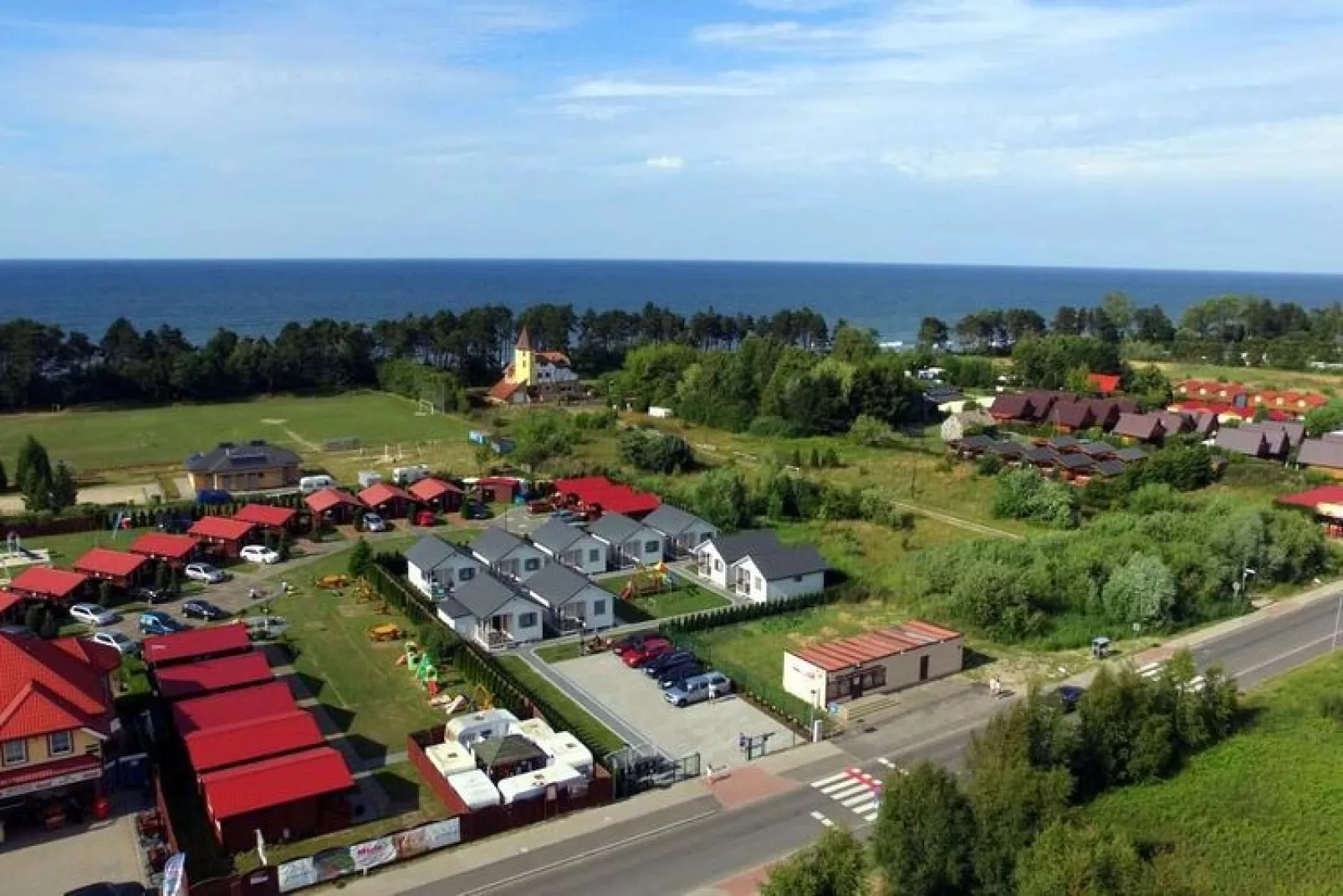 Domki wakacyjne Biała Gąska w Gąskach-Buitenlucht