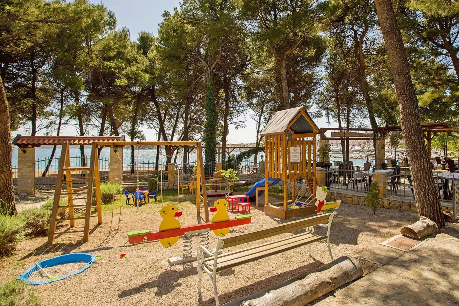 Matilde Beach Resort Vodice - Junior Apt  A2plus2 Sea View  ca 36 qm für 2 Pers-Overloop