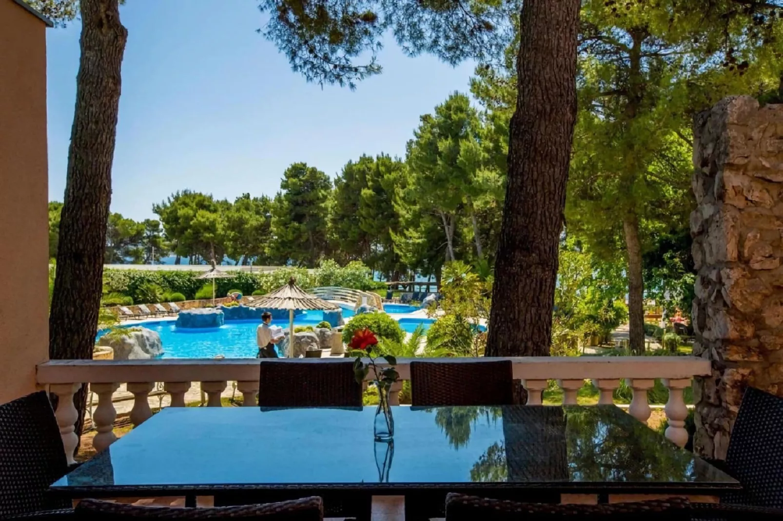 Matilde Beach Resort Vodice - Superior Apt A 4plus2 Park View ca 72 qm für 4 Pers-Overloop