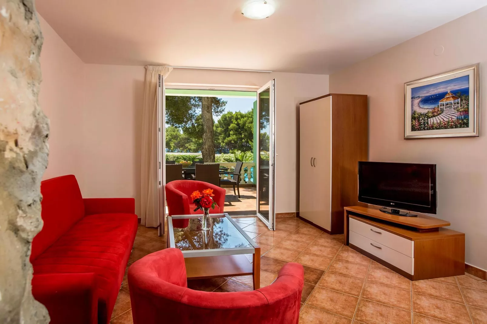 Matilde Beach Resort Vodice - Superior Apt A 4plus2 Park View ca 72 qm für 4 Pers-Overloop