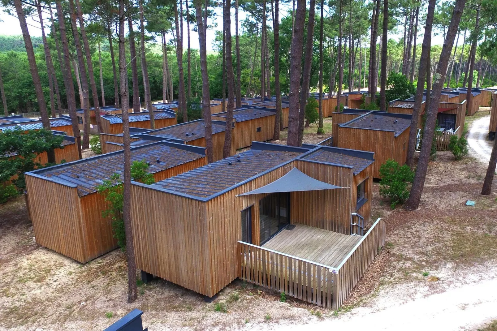 Résidence Lège Cap Ferret - Claouey // Lodge 3 pcs 6 pers et 1 bébé Résidentielles-Buitenlucht