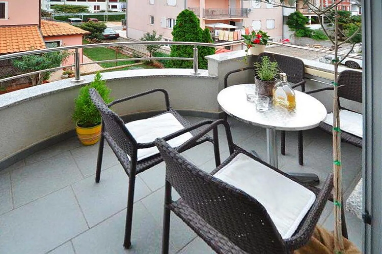 A4C - Apartments Vaal Rovinj - AP 1 - ca 37 qm für 3 Pers-Terras