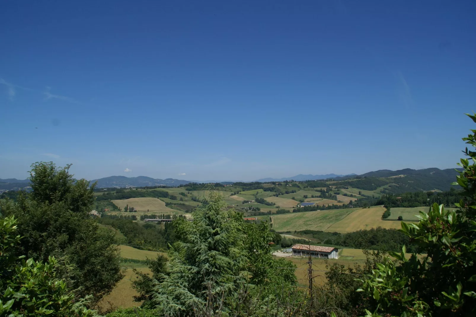 Gherardi Vecchia Scuola-Gebieden zomer 1km