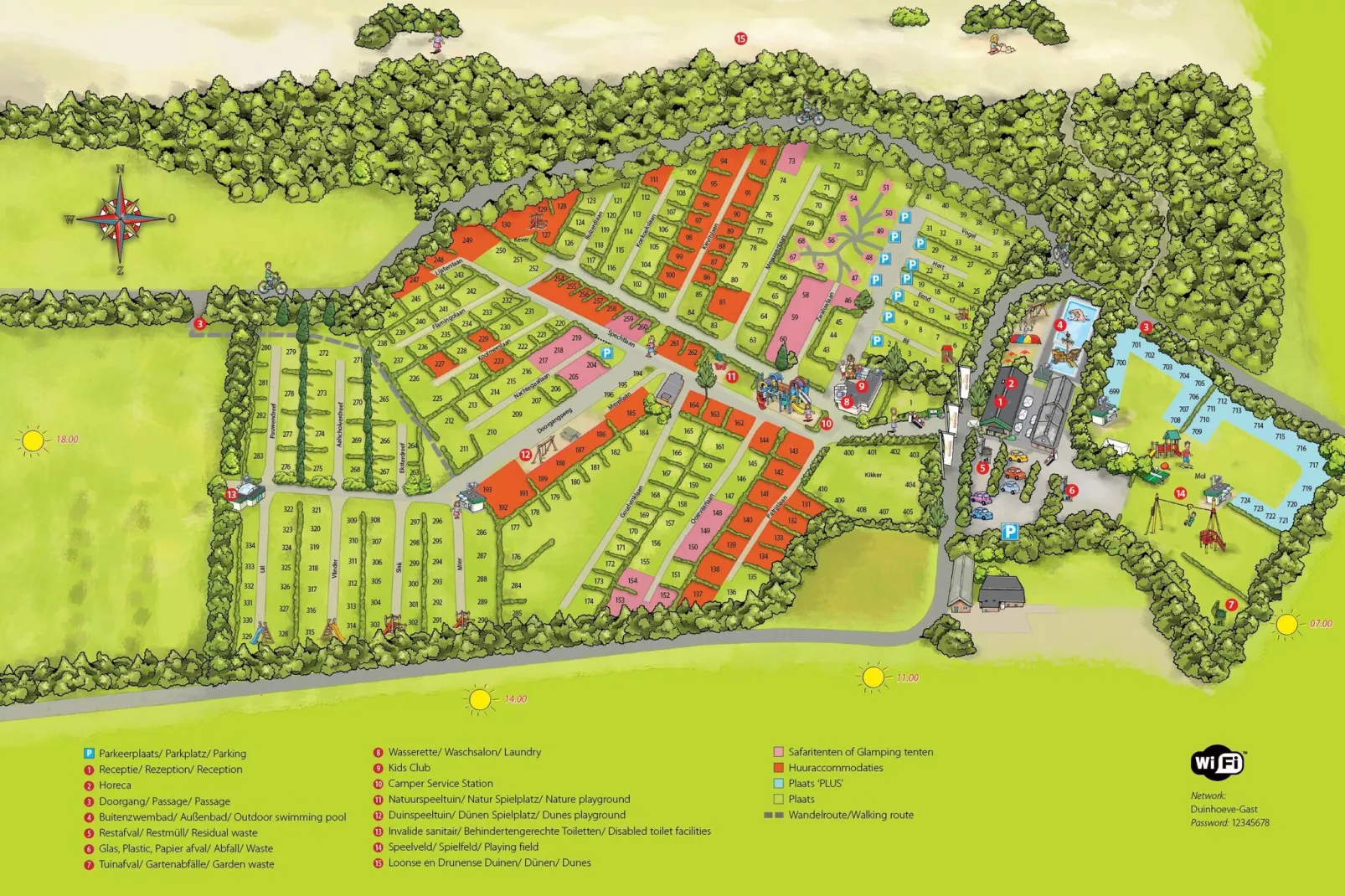 Recreatiepark Duinhoeve 5-Parkfaciliteiten