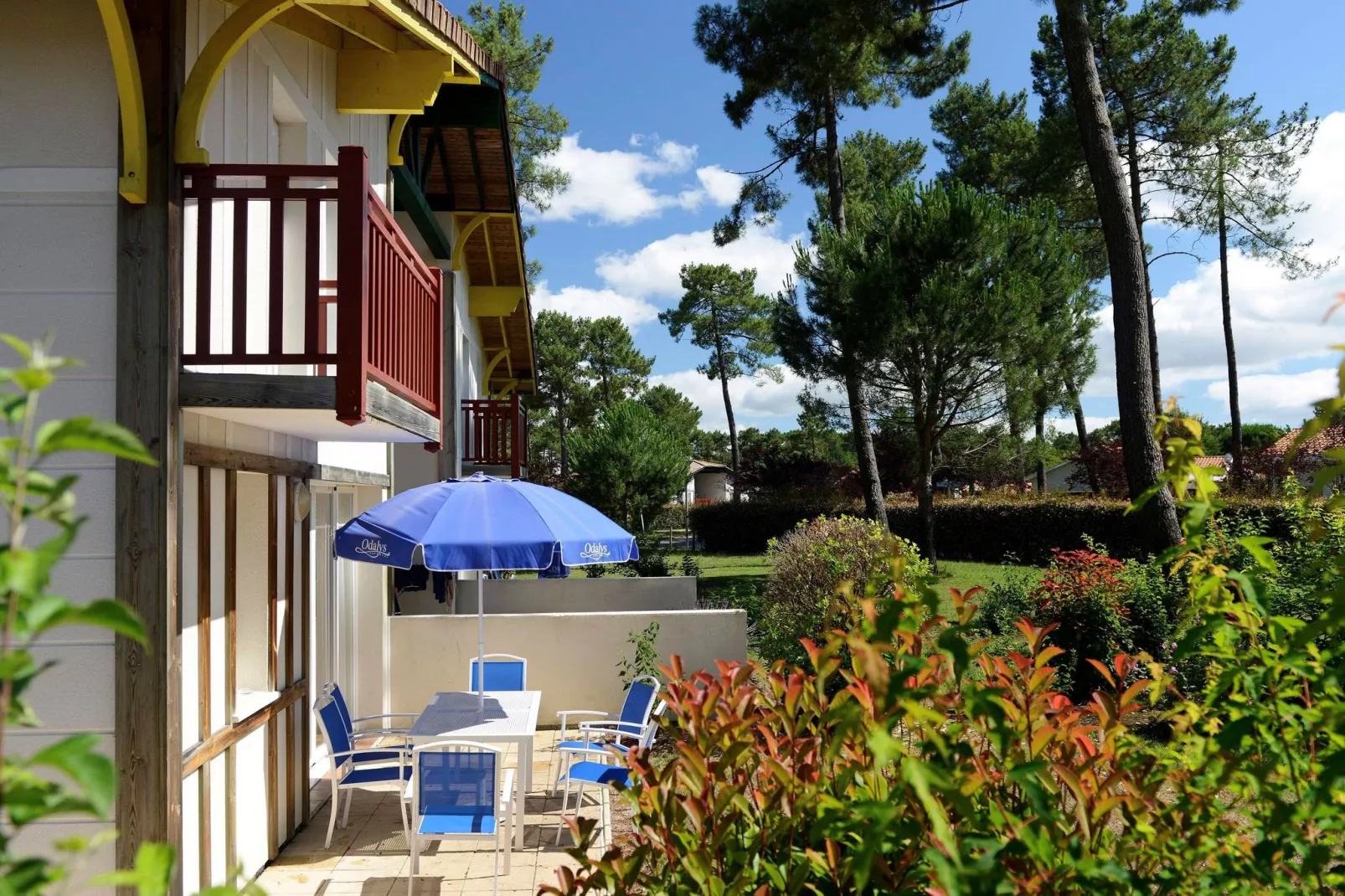 Les Greens du Bassin 5-Terrasbalkon