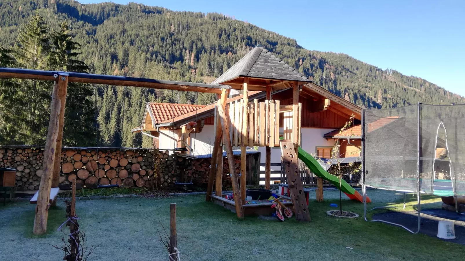 Roßbrand und Tauern-Blick-Tuinen zomer