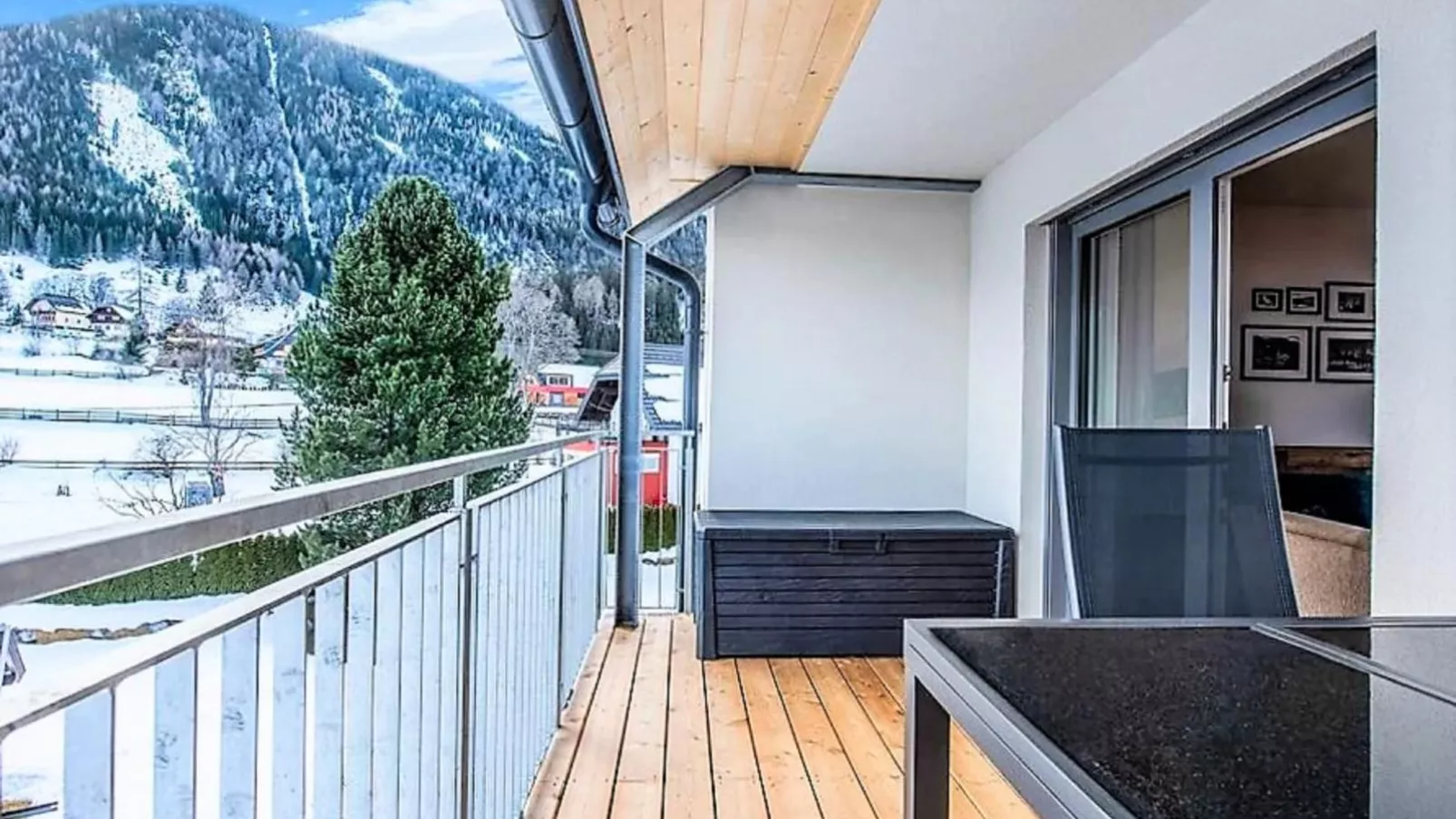 Ski Nature Apartment Lungau Top 15-Terrasbalkon