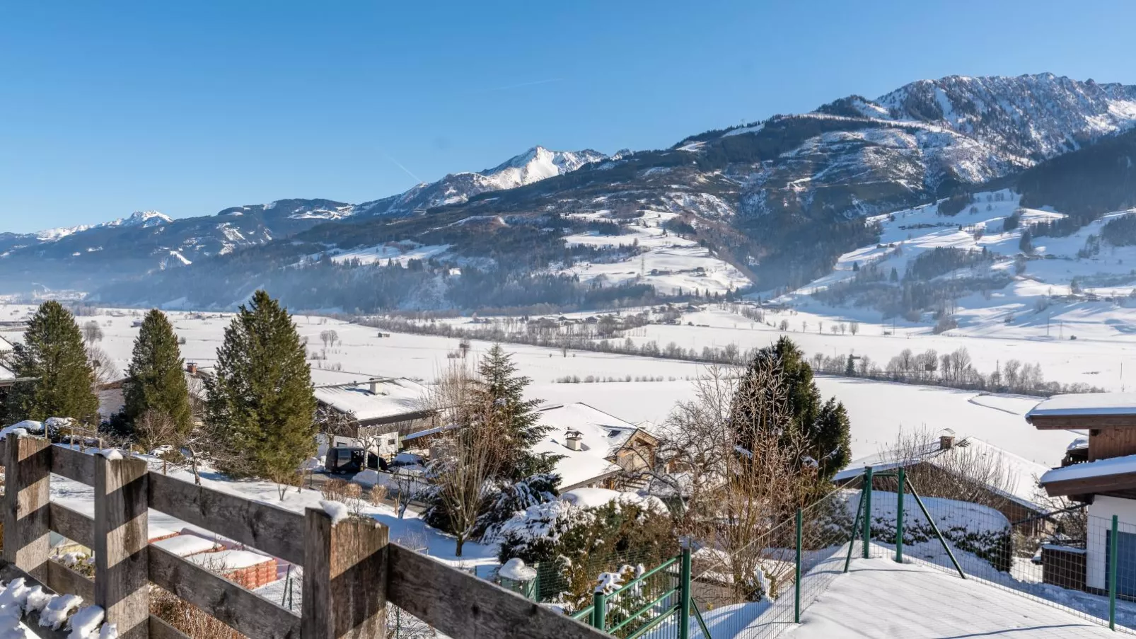 Chalet Erlebnishaus II-Uitzicht winter