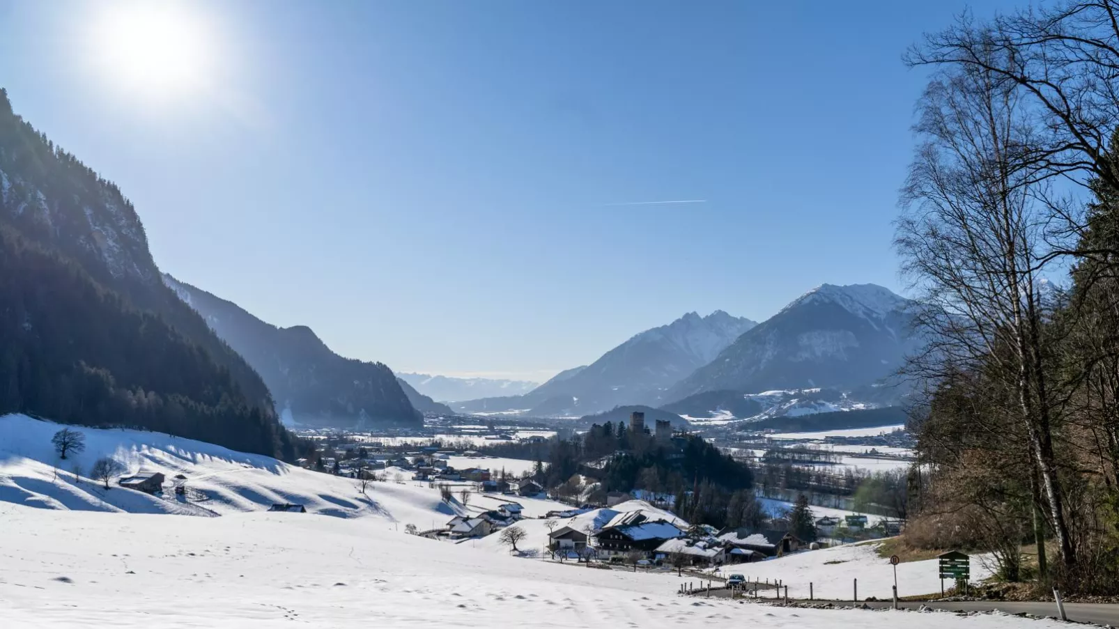 Chalet Rosa-Uitzicht winter