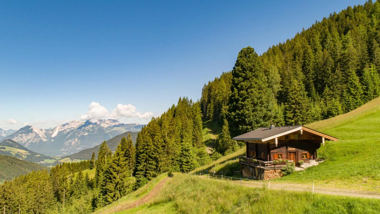 EAGGA-Niederleger Alm-Buitenkant zomer