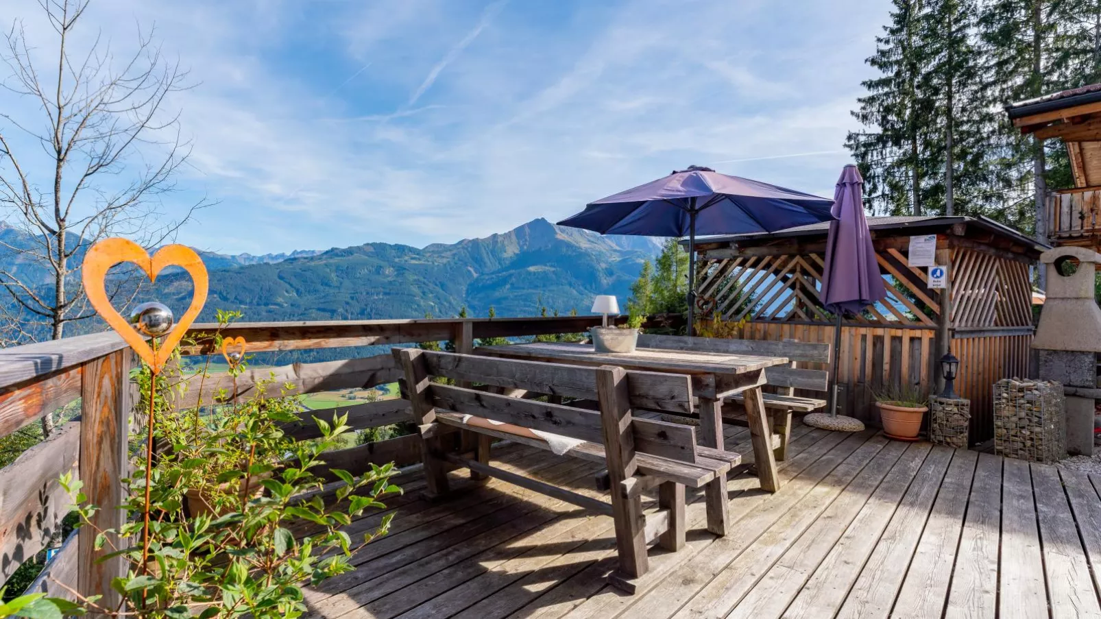 Chalet Emely-Terrasbalkon