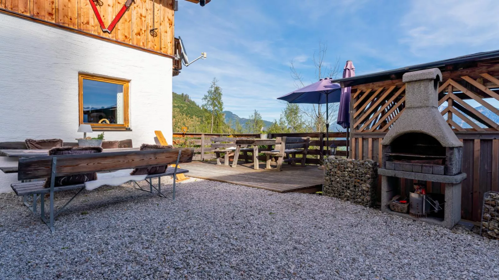 Chalet Emely-Terrasbalkon