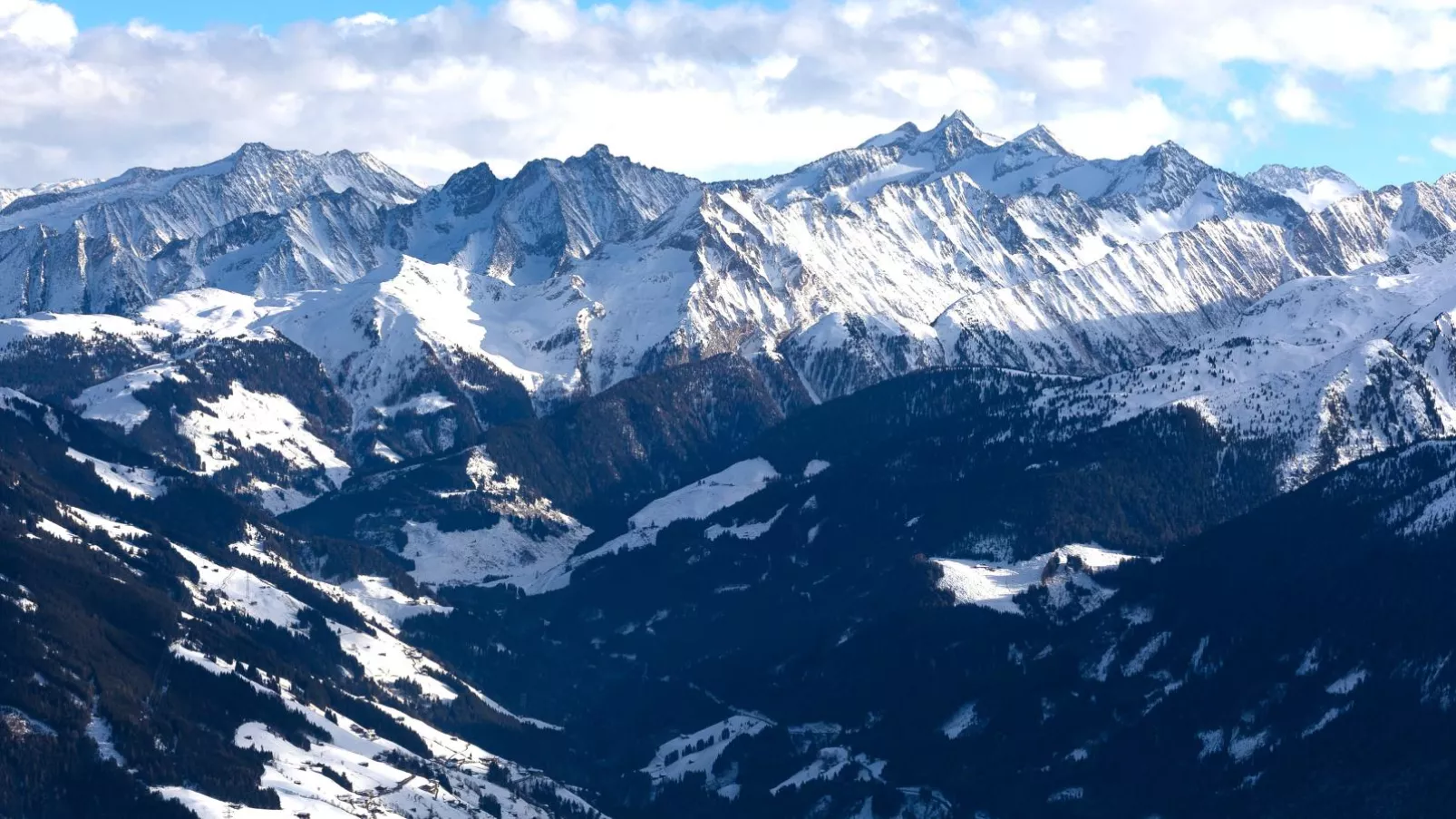 Mountain View Loft Bergkristall-Uitzicht winter