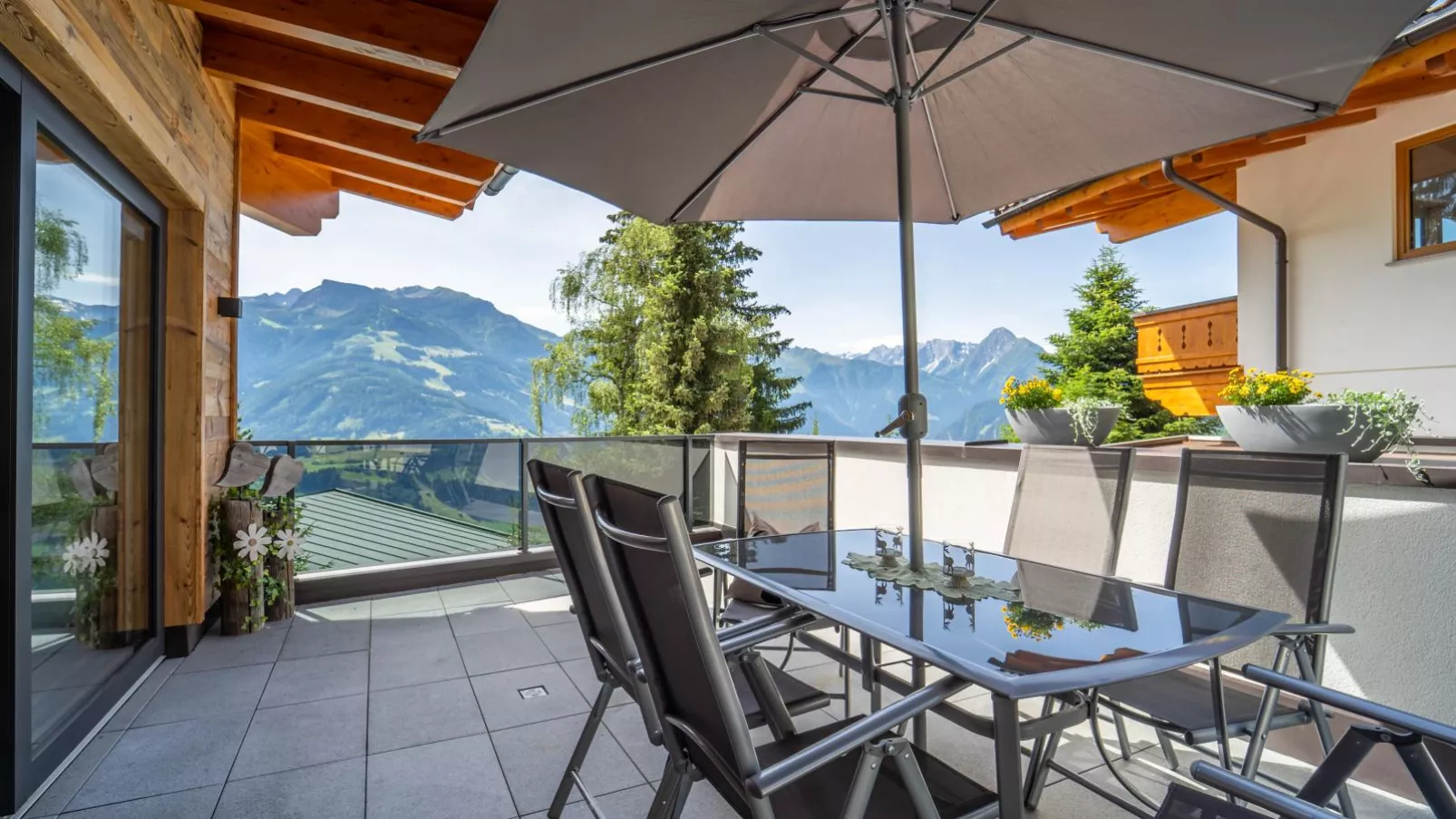 Chalet Georg-Terrasbalkon