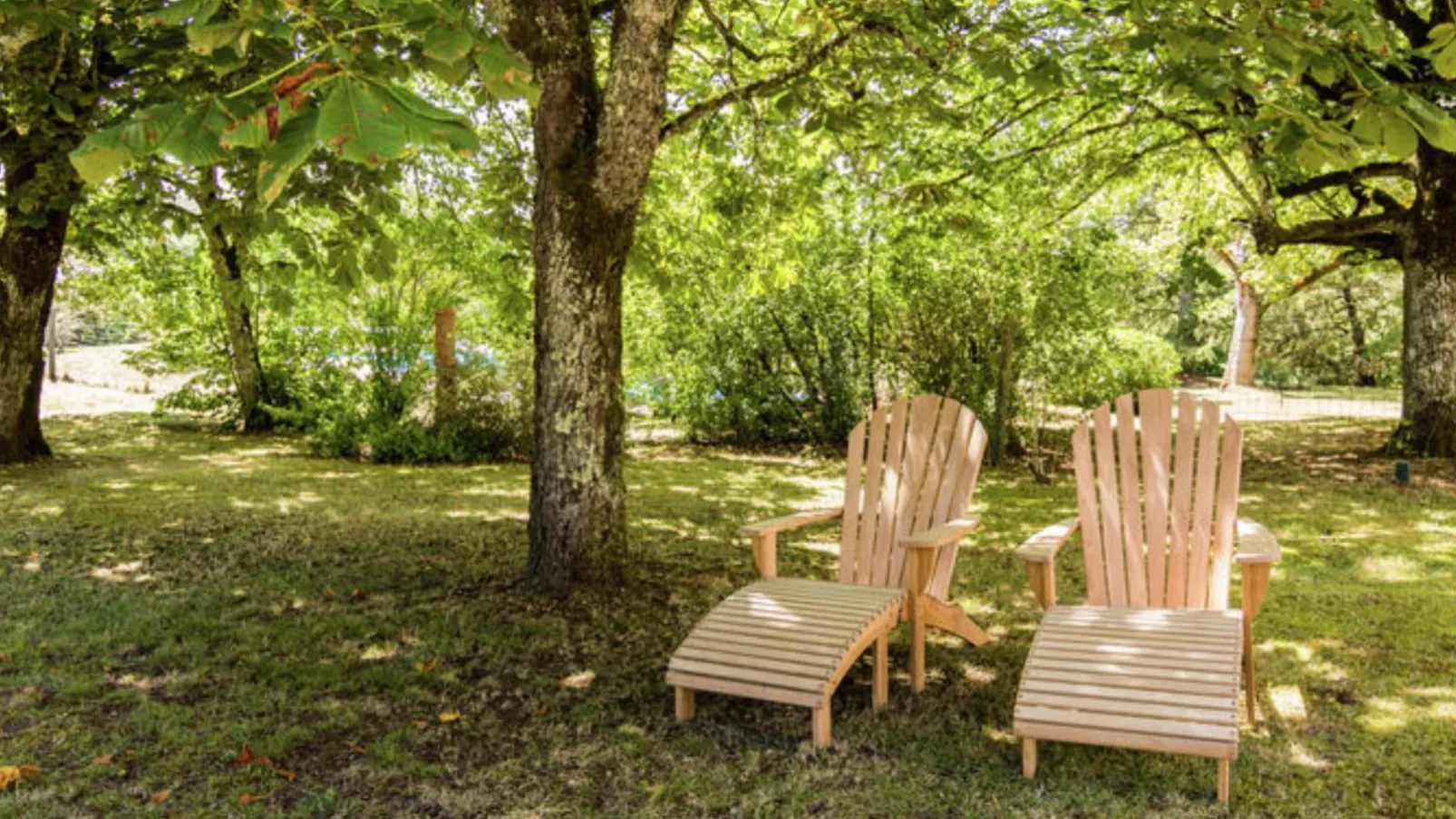 Le Petit Chateau-Tuinen zomer