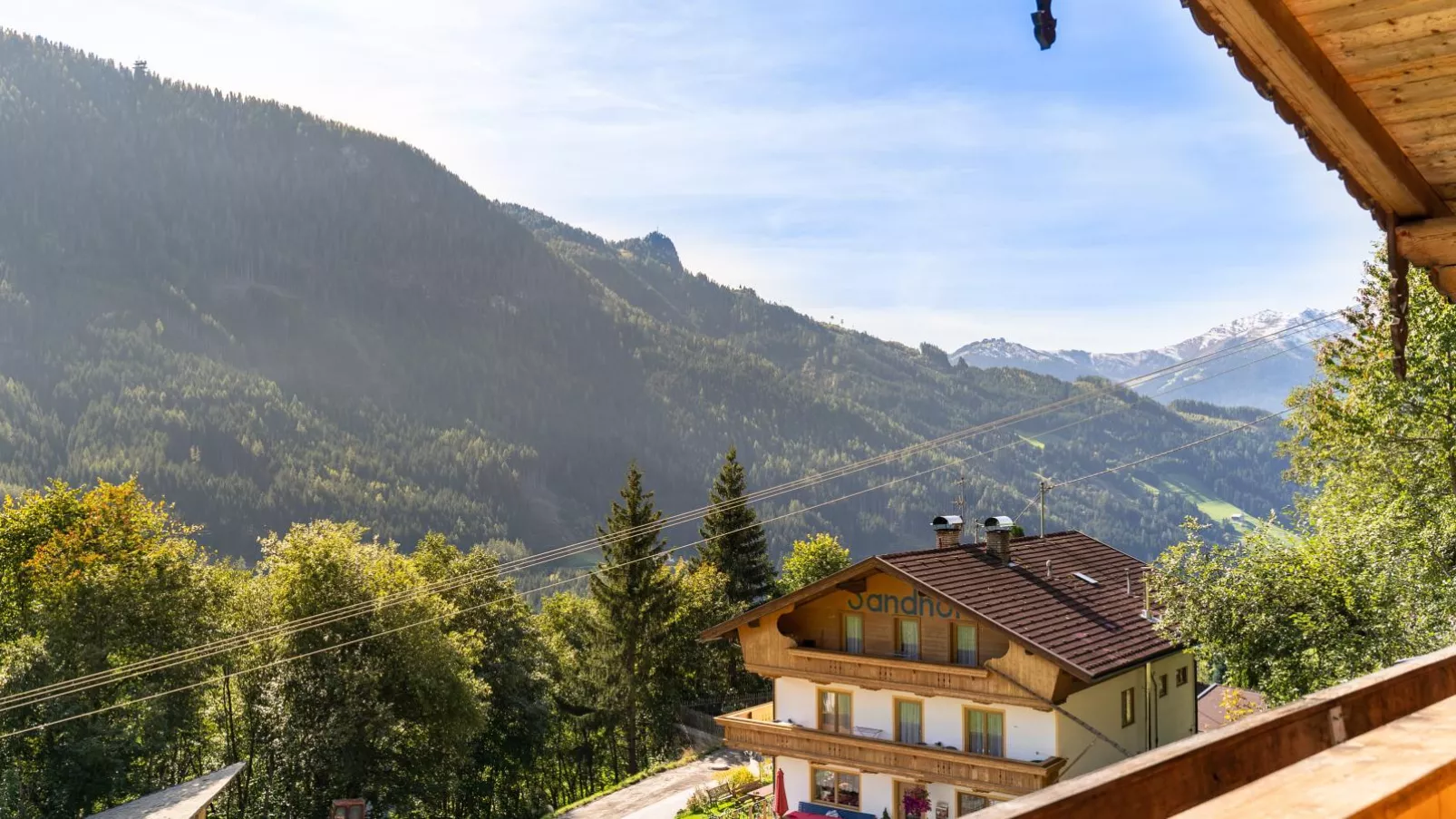 Apartment Schragl-Uitzicht zomer