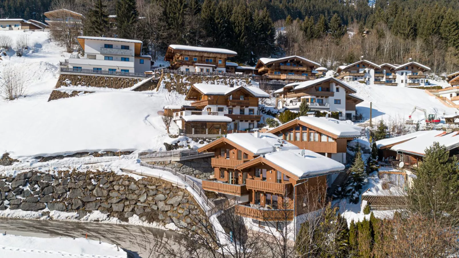 Hoog Hout-Exterieur winter