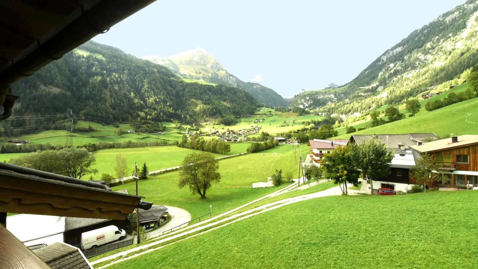 Ferienhaus Steiner-Uitzicht zomer