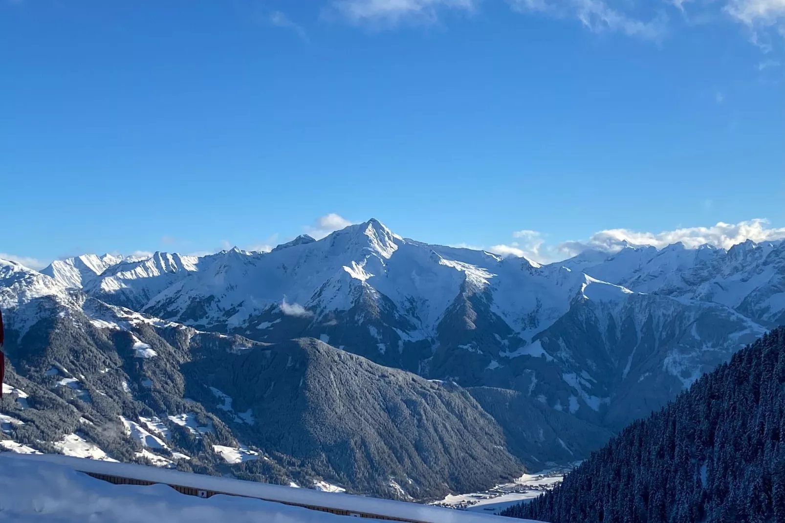 Appartement op de Hirschbichlalm op een prachtige locatie-Uitzicht winter