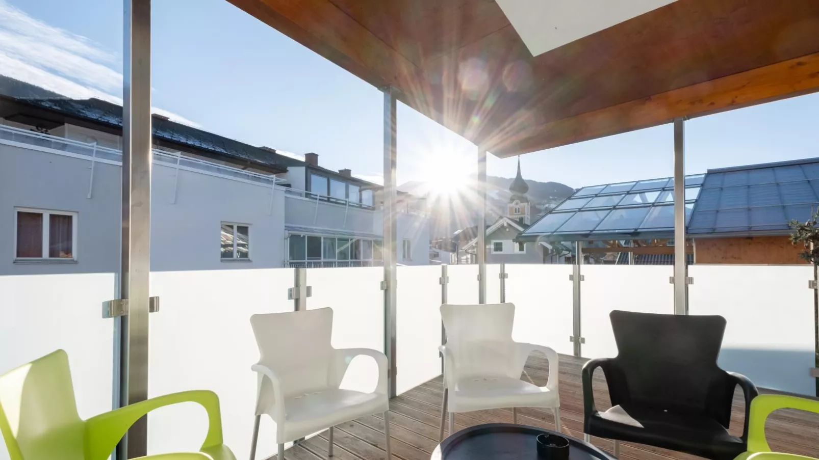 Schladming Centre Apartment-Terrasbalkon