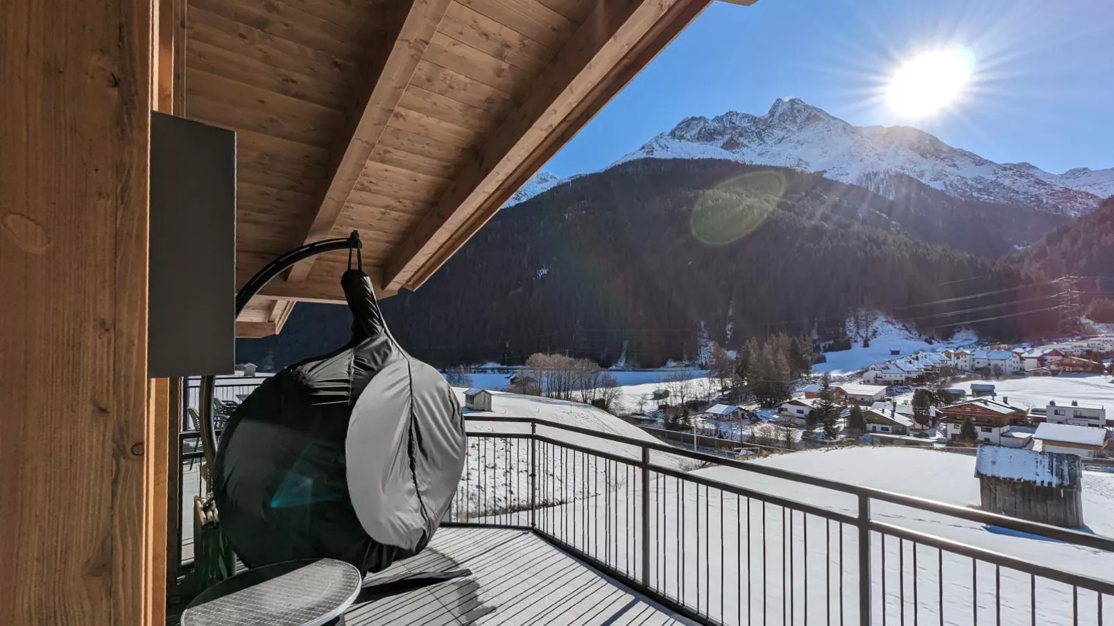 Chalet Pettneu am Arlberg - Top 3-Uitzicht winter