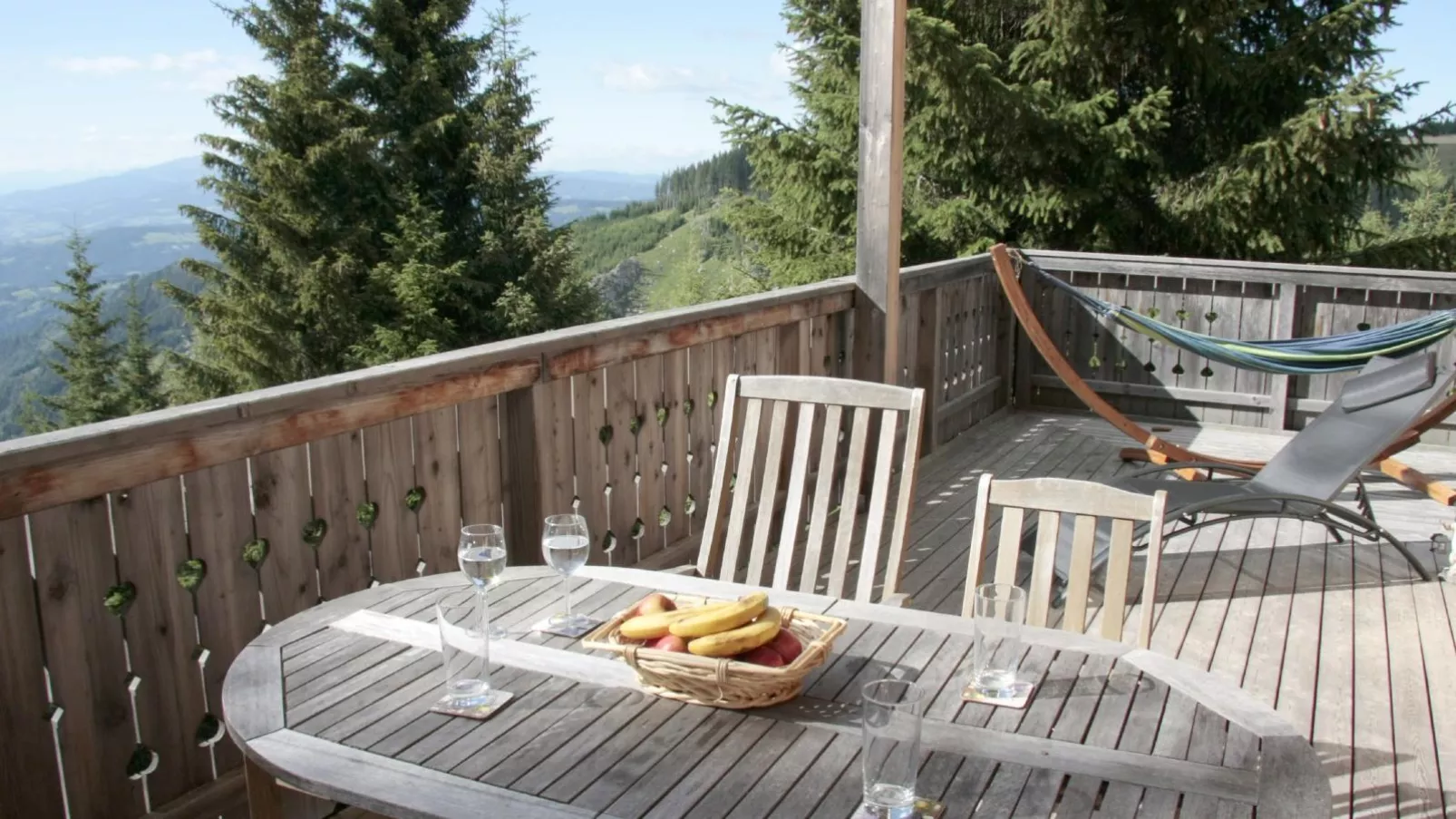 Chalet Bergoase-Terrasbalkon