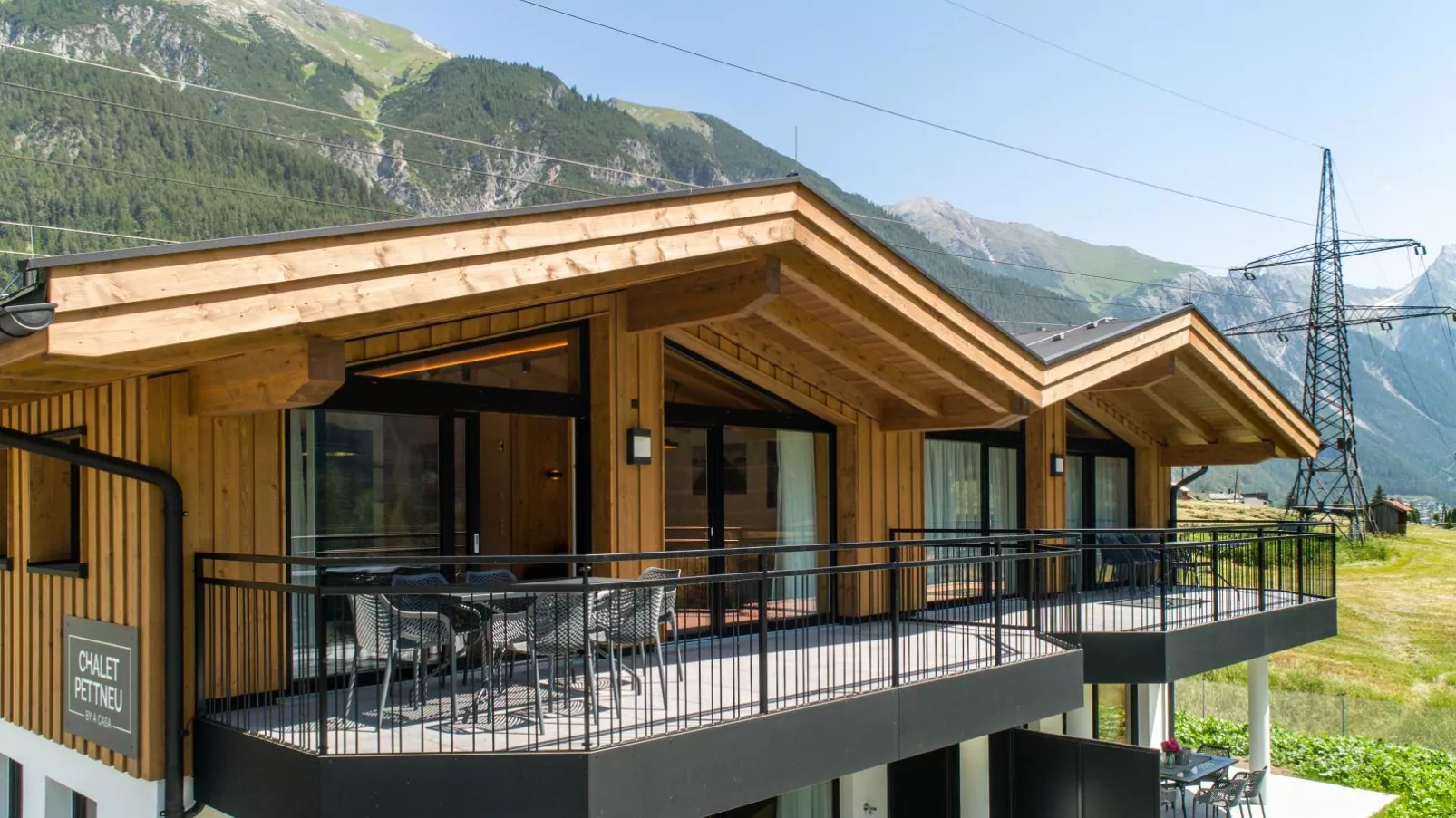 Chalet Pettneu am Arlberg - Top 3-Buitenkant zomer