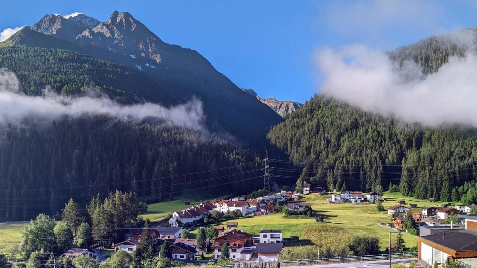 Chalet Pettneu am Arlberg - Top 3-Uitzicht zomer