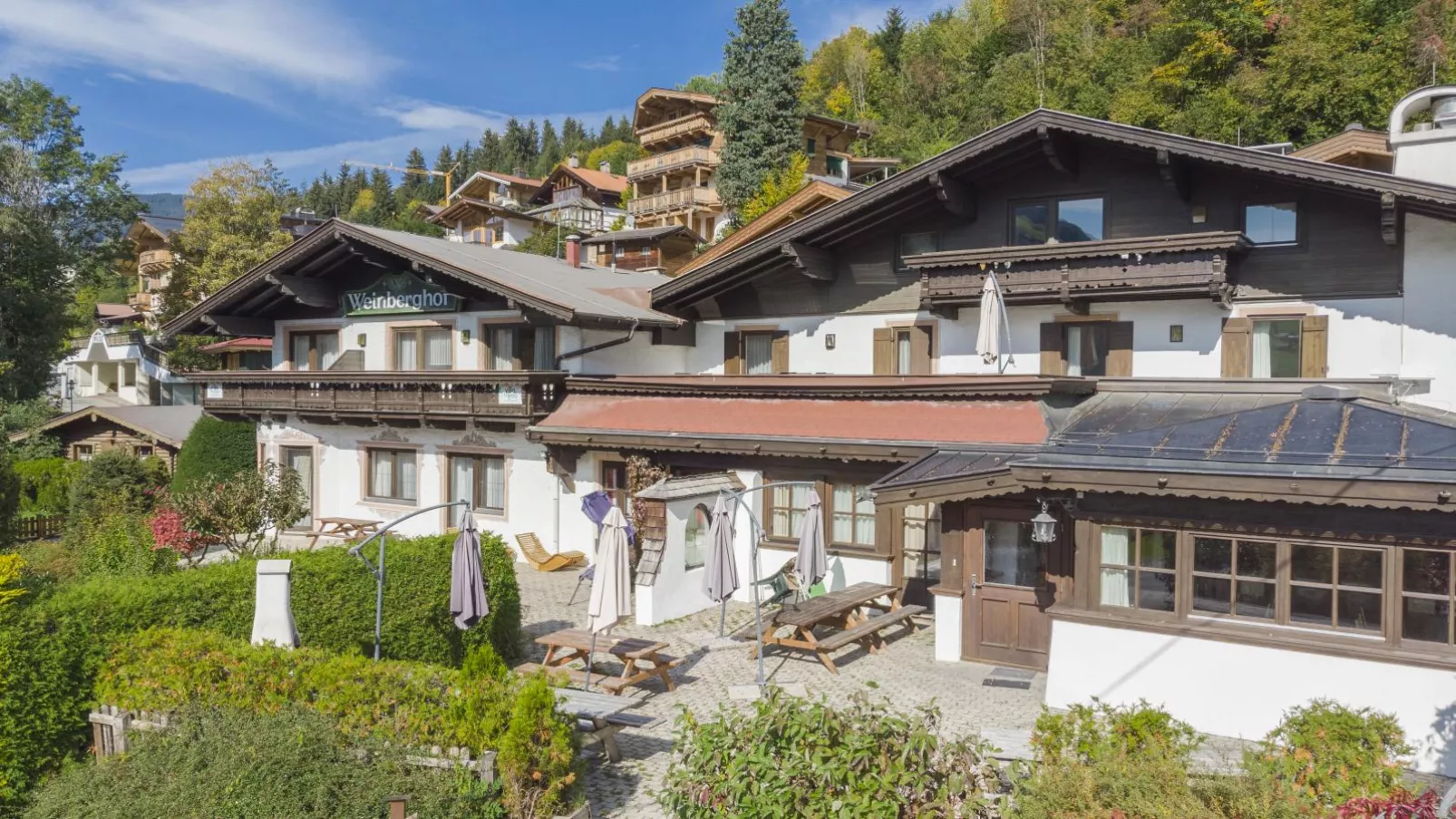 Weinberghof I-Buitenkant zomer