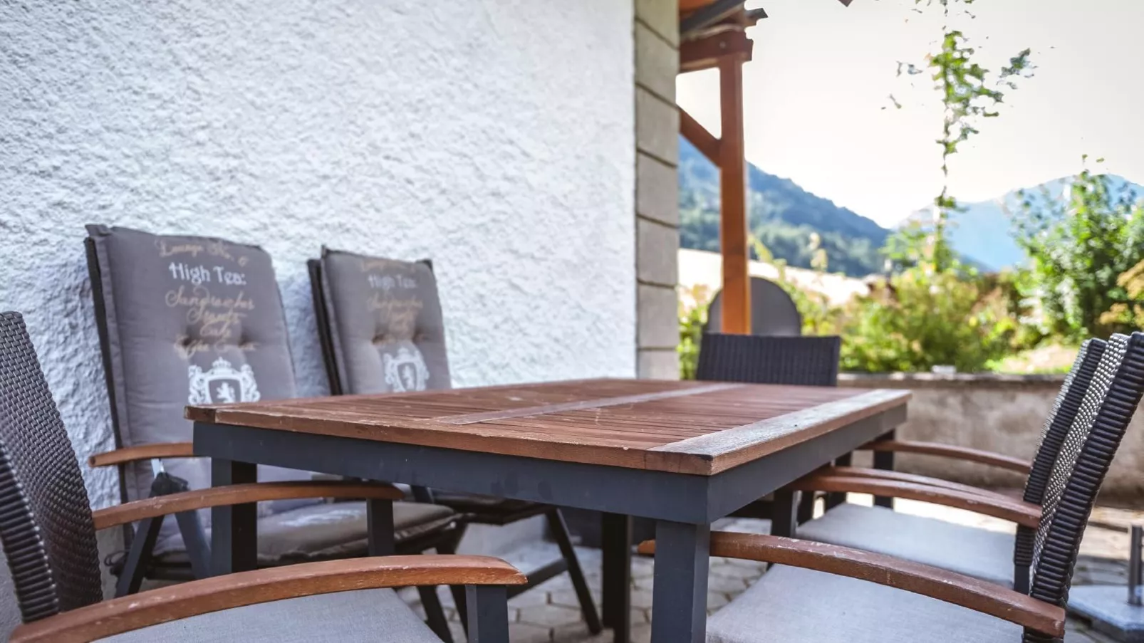 Naturpark Chalet Schladming-Dachstein-Terrasbalkon