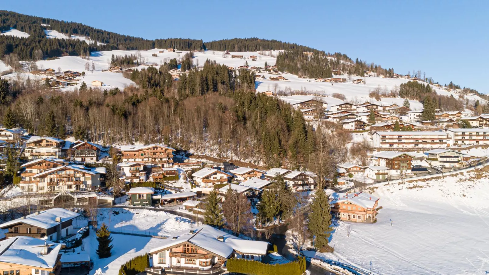 Weinberghof-Uitzicht winter