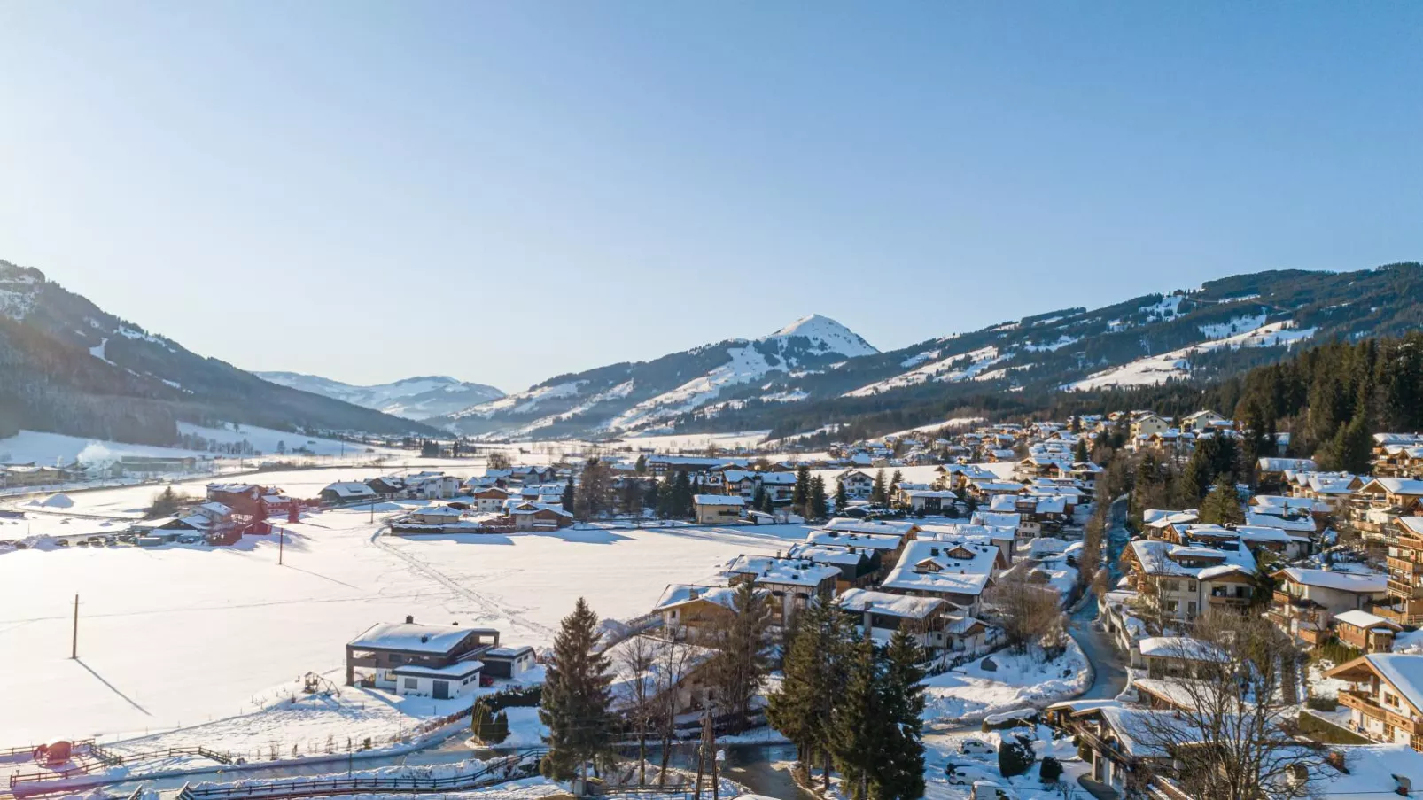 Weinberghof-Uitzicht winter