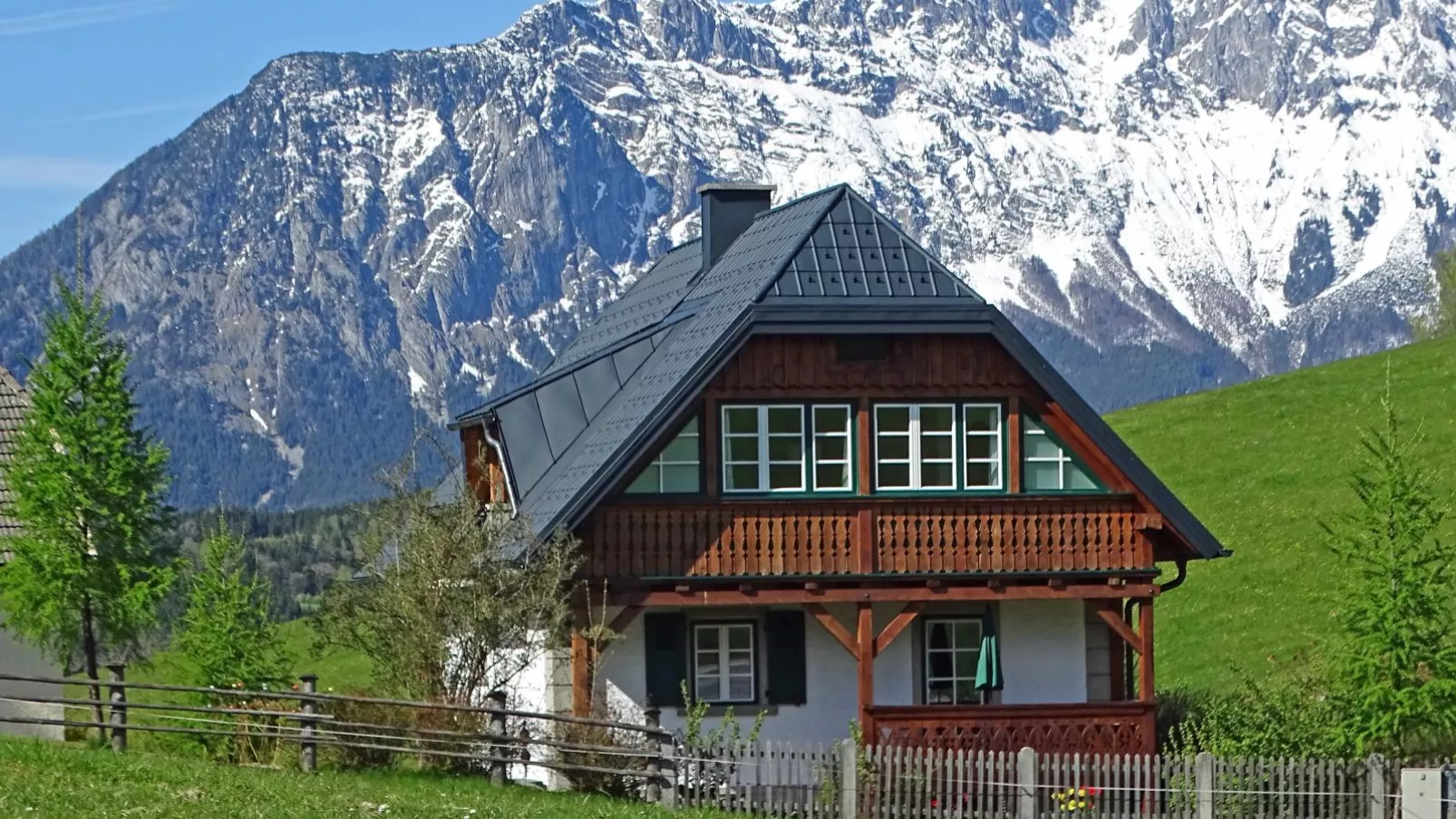 Naturpark Chalet Schladming-Dachstein-Buitenkant zomer