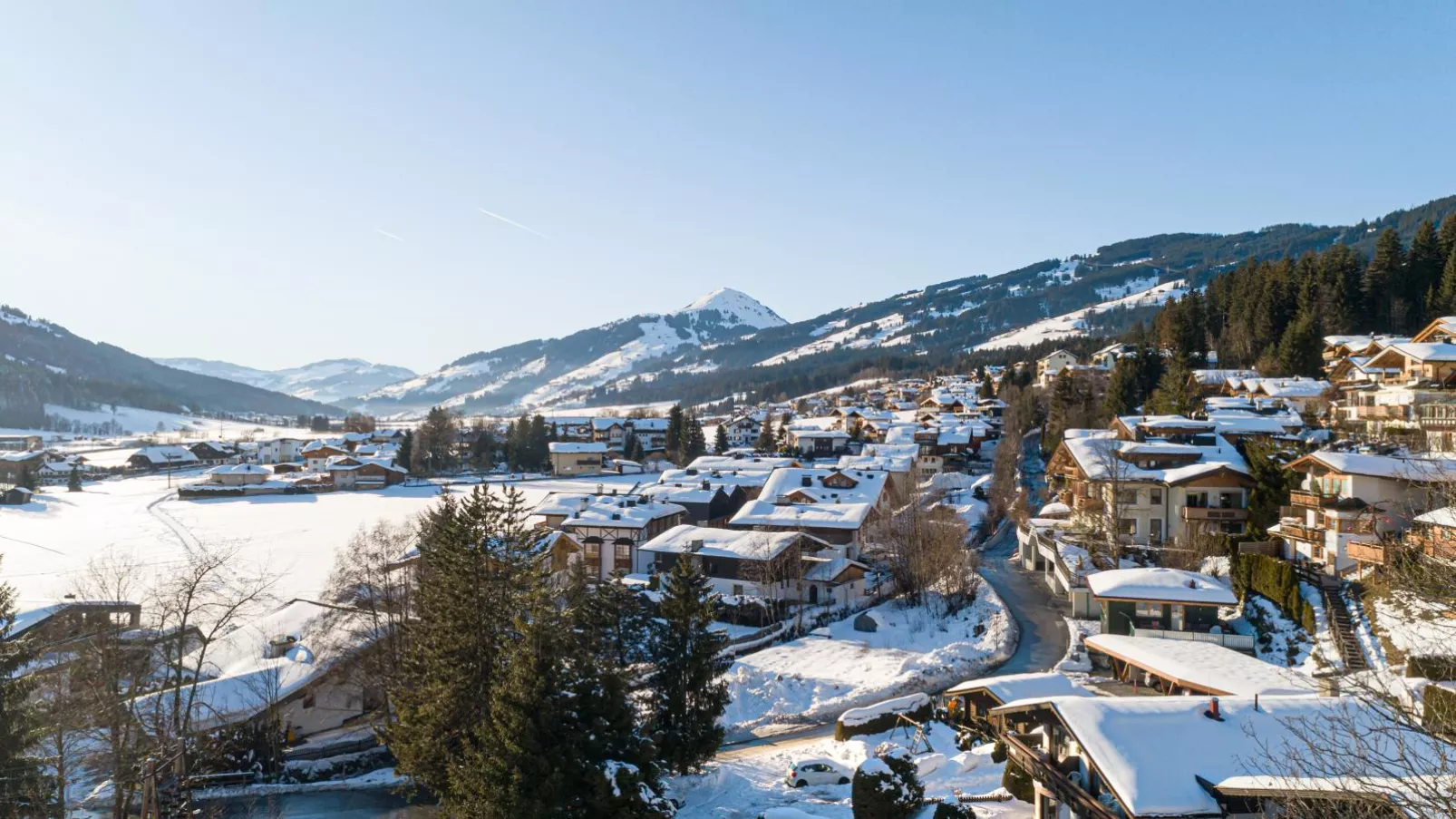 Weinberghof-Uitzicht winter