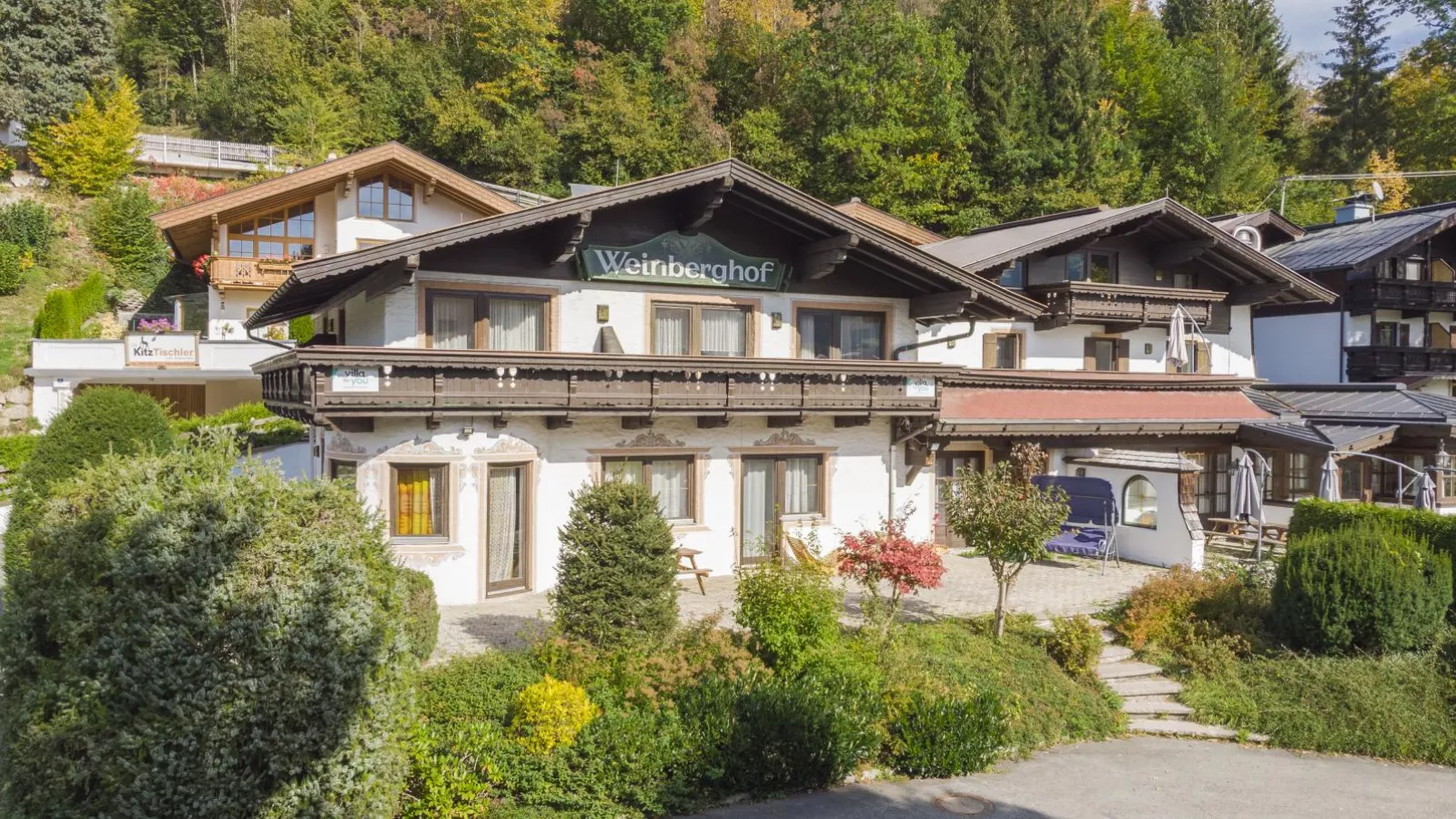 Weinberghof-Buitenkant zomer