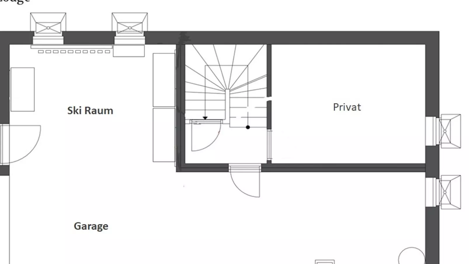 Edelweiss Lodge-Plattegrond