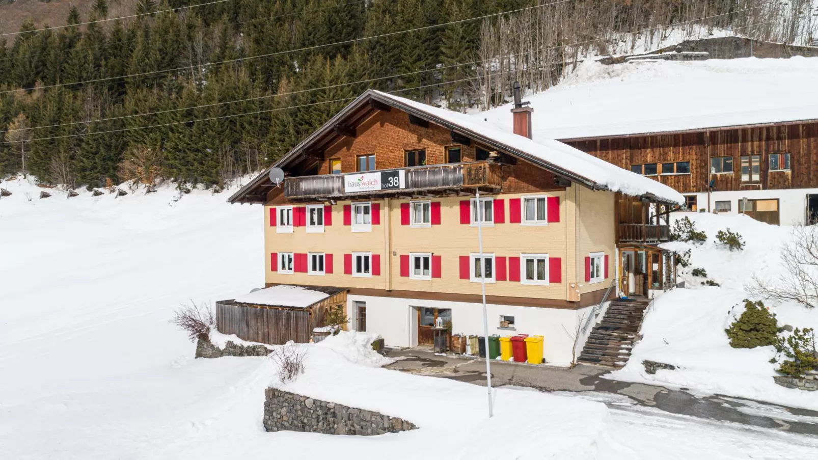 Gästehaus Walch II-Exterieur winter