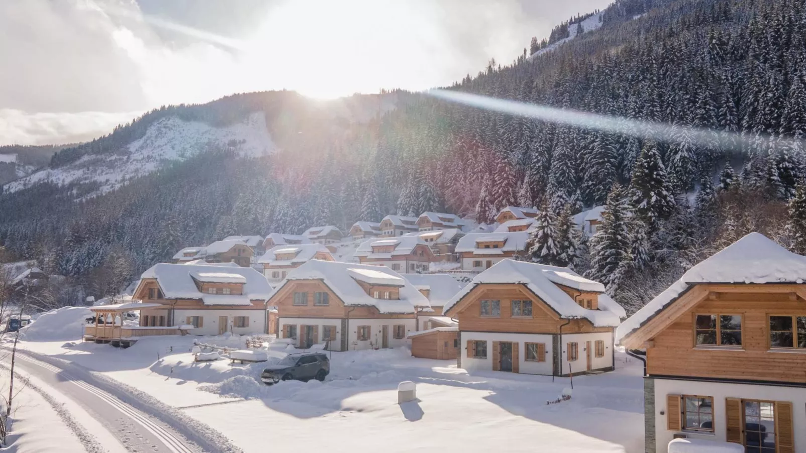 Chalet Hirschblick-Exterieur winter