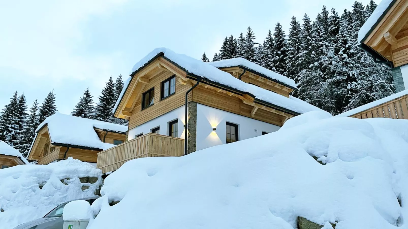 Chalet Hirschblick-Exterieur winter