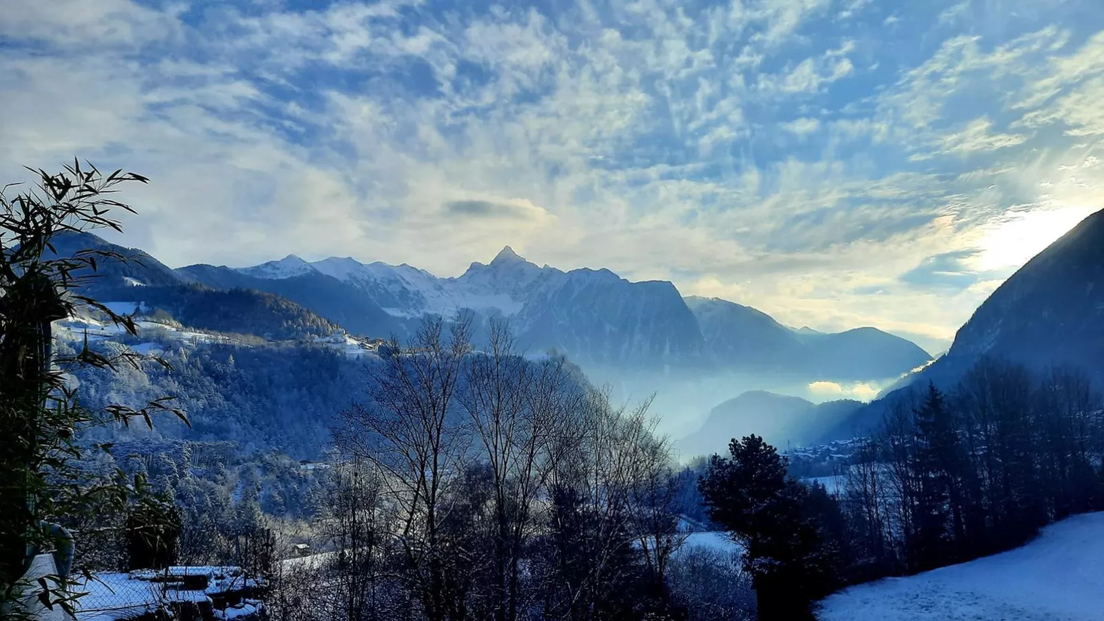 Garden Relax Apart-Uitzicht winter