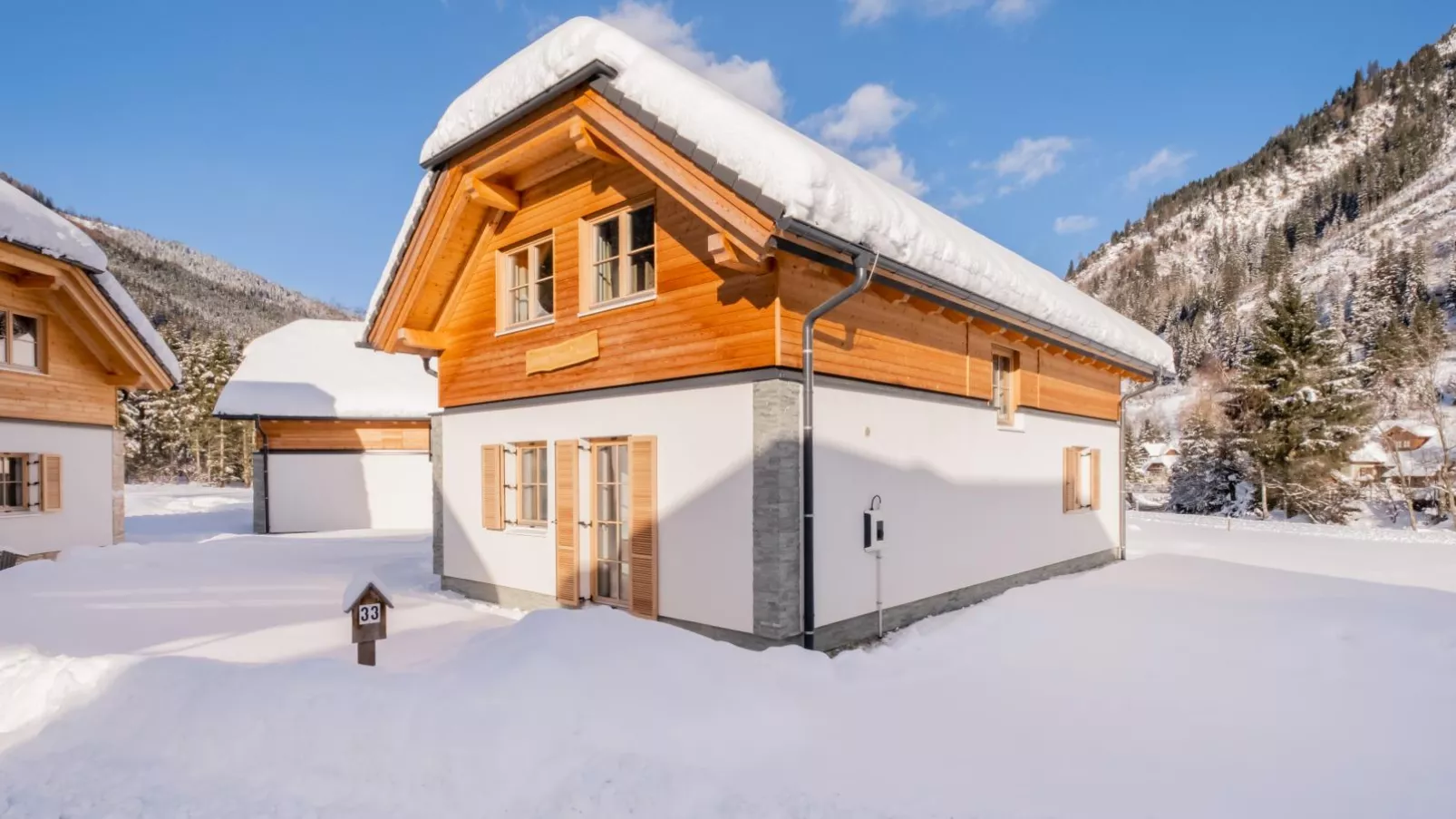 Haus am Bach-Exterieur winter