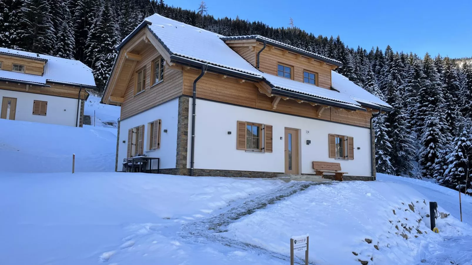 Riesner Alpenlodge-Exterieur winter