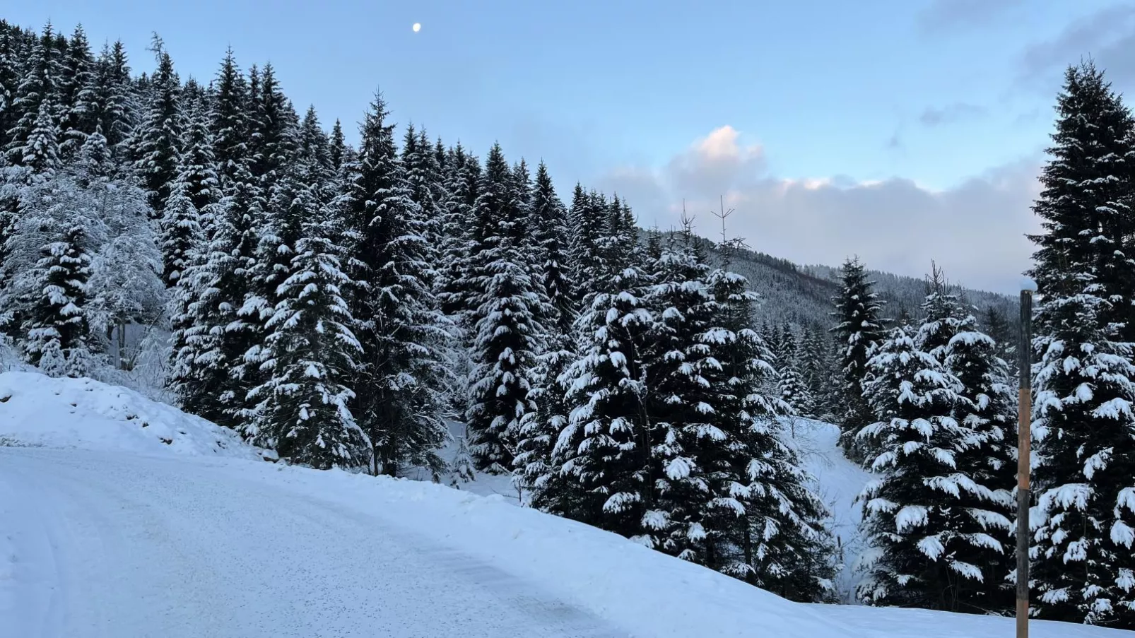 Riesner Alpenlodge-Gebied winter 1km