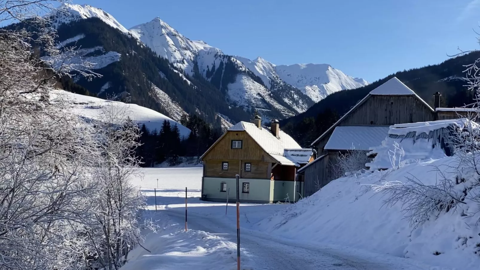 Chalet Norah-Gebied winter 5km